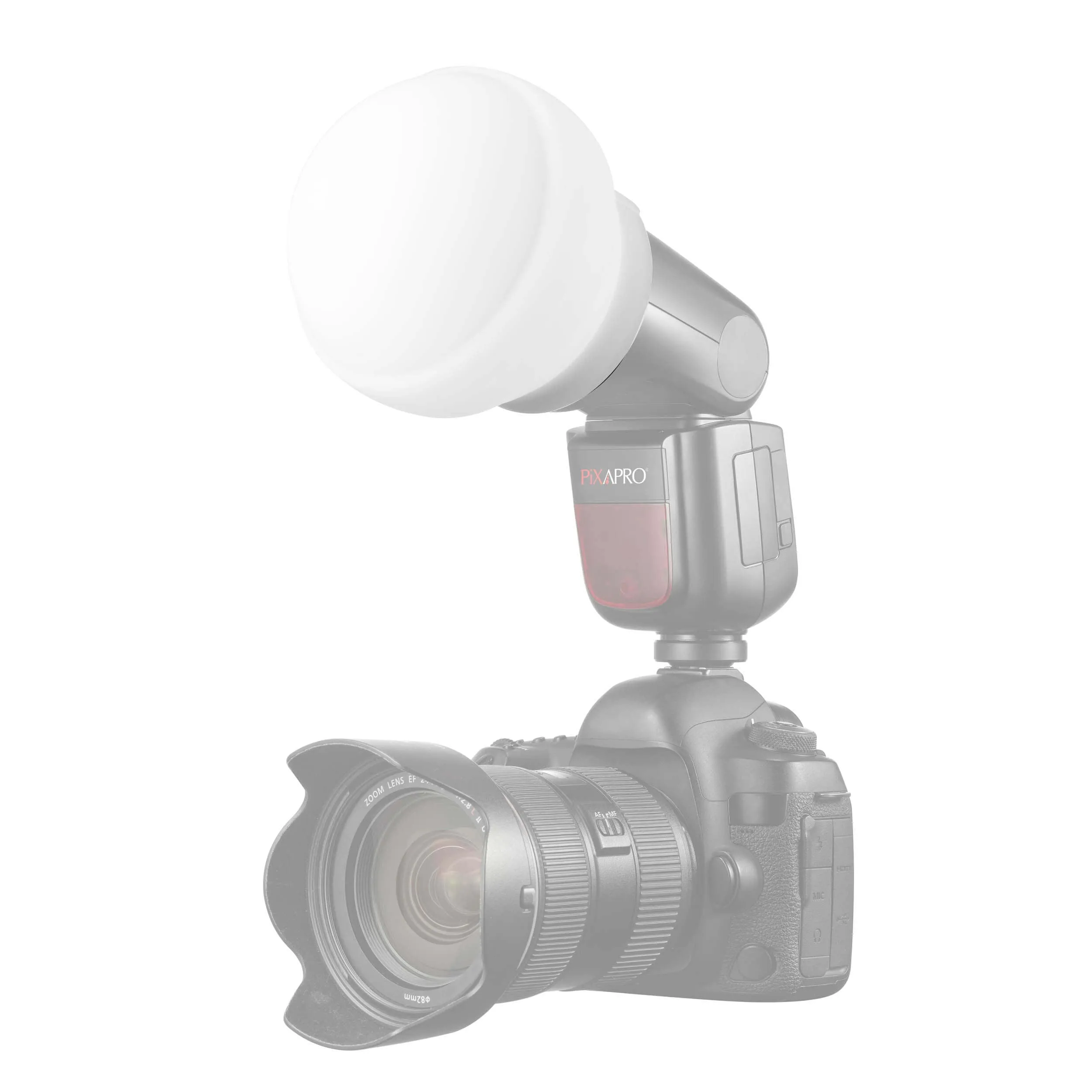 AK-R22 Collapsible Diffuser Dome For Round-Head Flashes